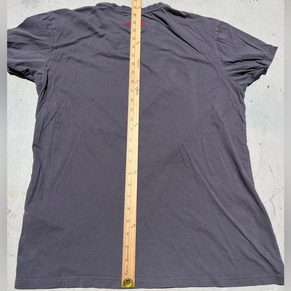 Men's Indian Motorcycles T-Shirt Gray Spell-Out Logo L Bikercore Racing Moto UK - Picture 13 of 14